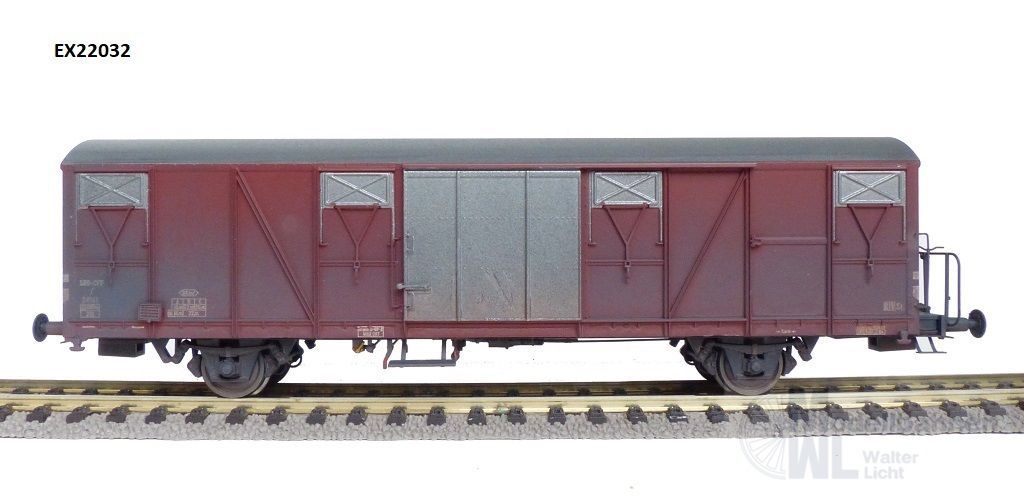 web EX22032 Exact Train 22032 - Güterwagen gedeckt SBB Ep.III J3 H0/GL